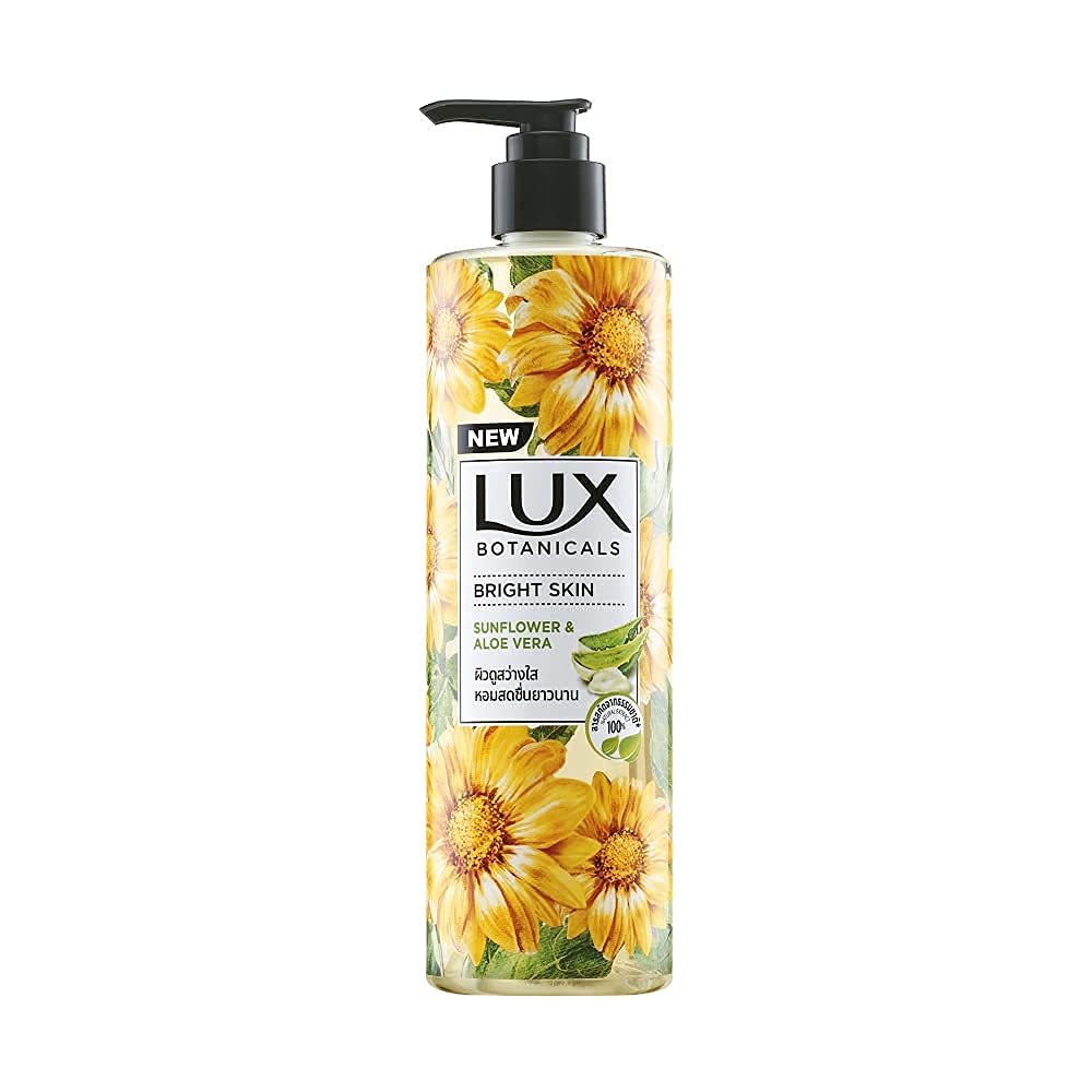 Lux Botanicals Bright Skin Shower Gel, Natural Extracts, No Paraben,- 450 ml/15.2 Fl.Oz