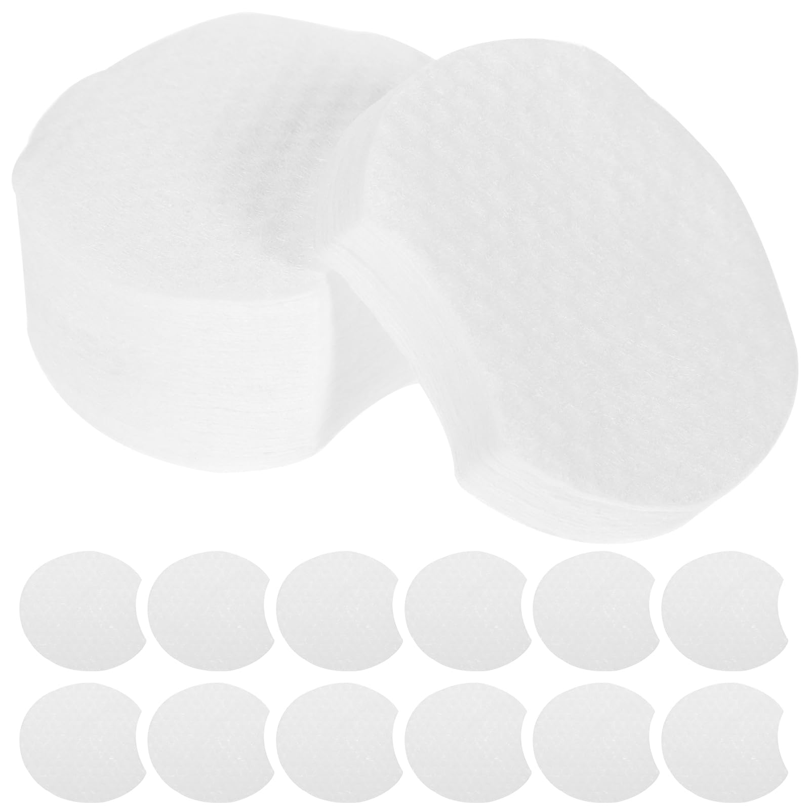 Beavorty 600pcs Pearl Pattern Makeup Remover Cotton Comfortable Cosmetic Pads Cotton Pad Makeup Caboodle Wipes Skin-Friendly Mak