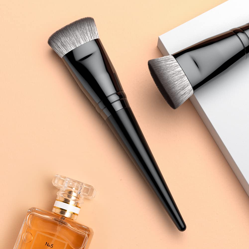 Anmor Flat Contour Brush, Professional Flat Top Detailed Contour Nose Contour Makeup Brush, Perfect For Sharp Lines Contouring L