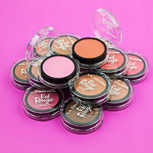 L.A. Colors Rad Rouge Blush, Like Totally, 1 Ounce, (Cbl730)