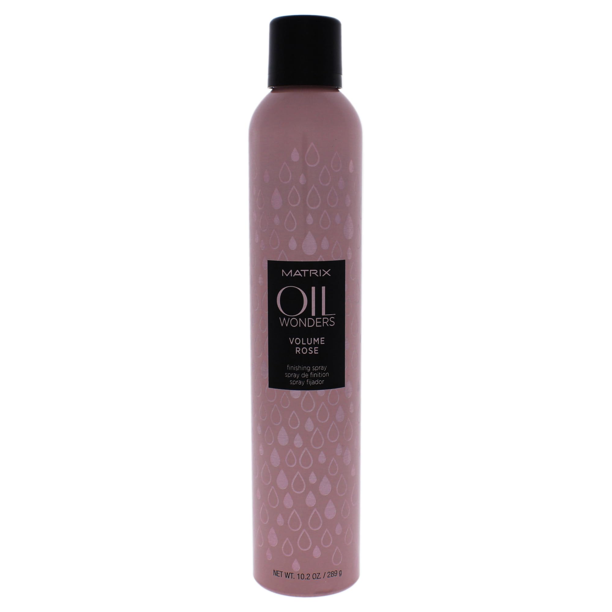 Matrix Oil Wonders Volume Rose Finishing Hairspray | All Over Volume & Shine | Strong Hold | For Fine Hair | 10.2 Oz