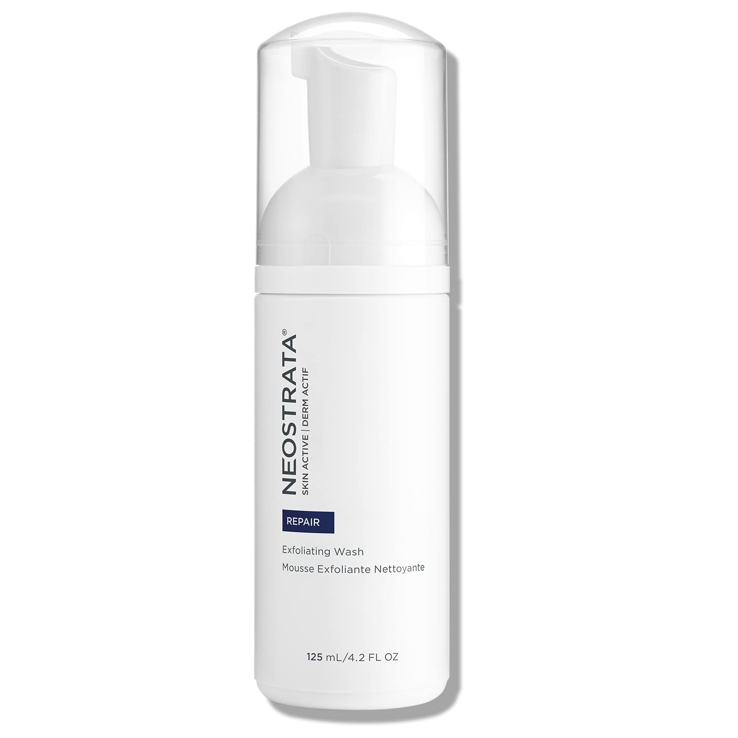 NEOSTRATA Exfoliating Wash Revitalizing Foaming Facial Cleanser with Polyhydroxy Acid For All Skin Types Soap-Free Fragrance-Fre