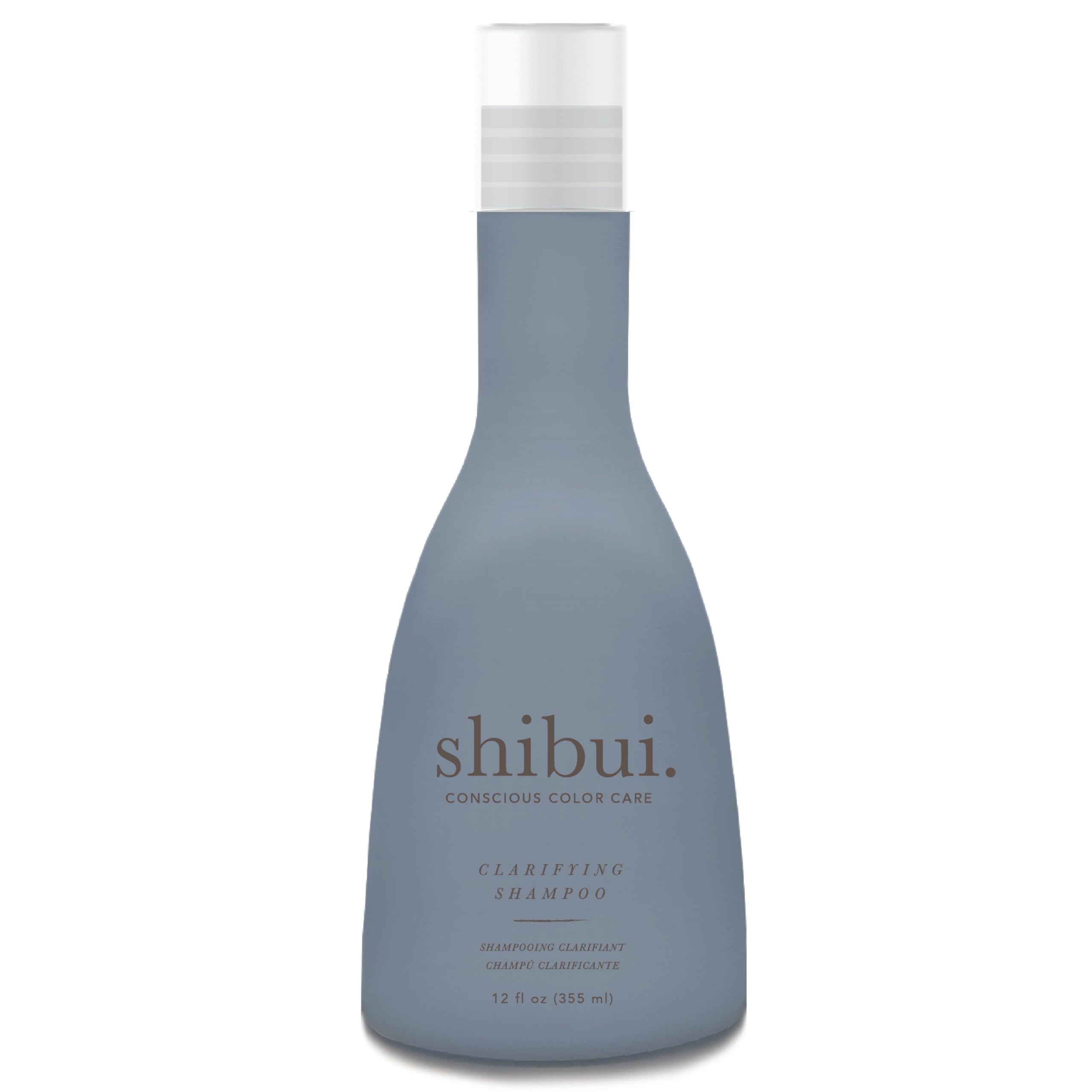 SHIBUI Conscious Color Care Clarifying Shampoo  Purify and Enhance Shine  for All Hair Types, 12 Fl Oz