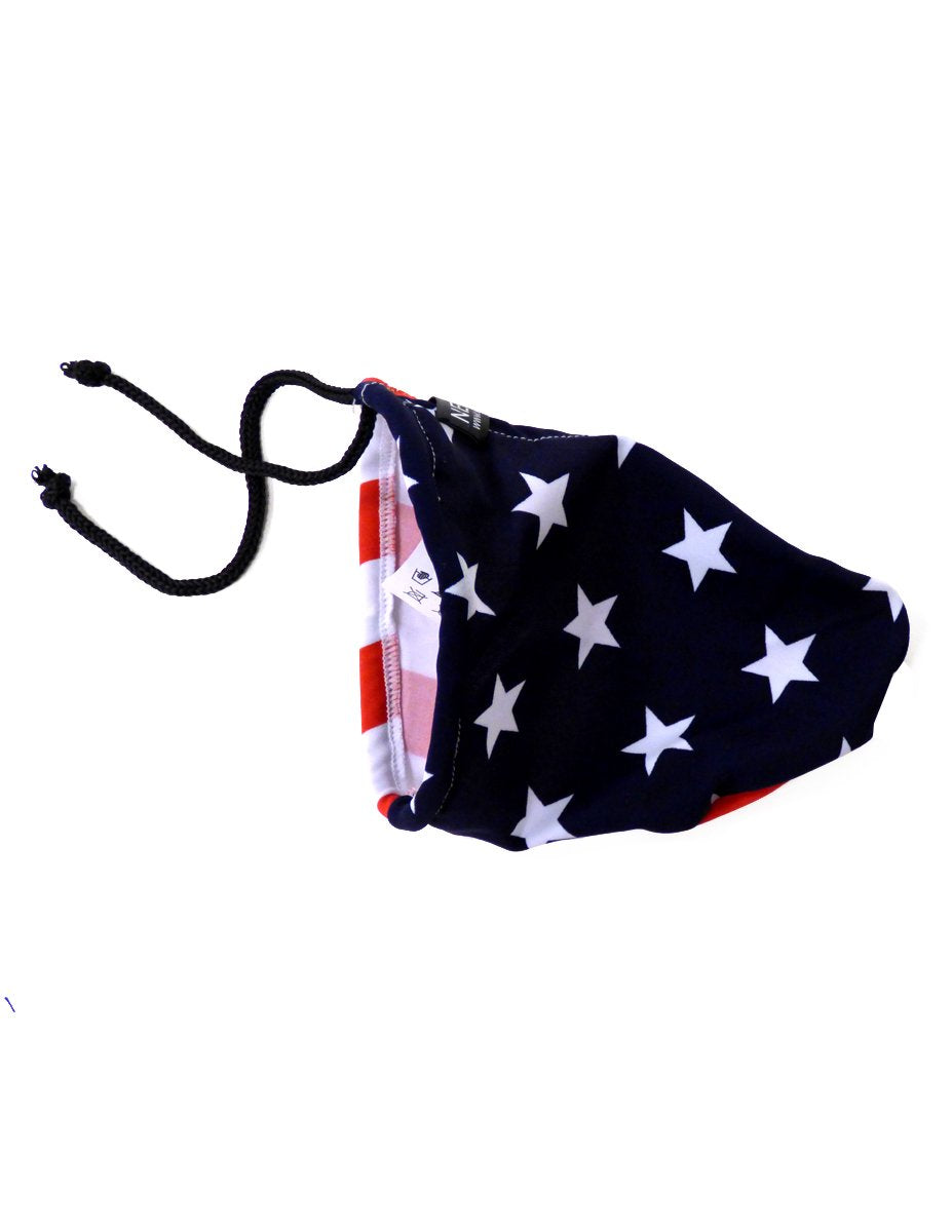 Men's Tanning Pouch Sun Protection, Tanning Cover for Men (XL, USA-Flag)