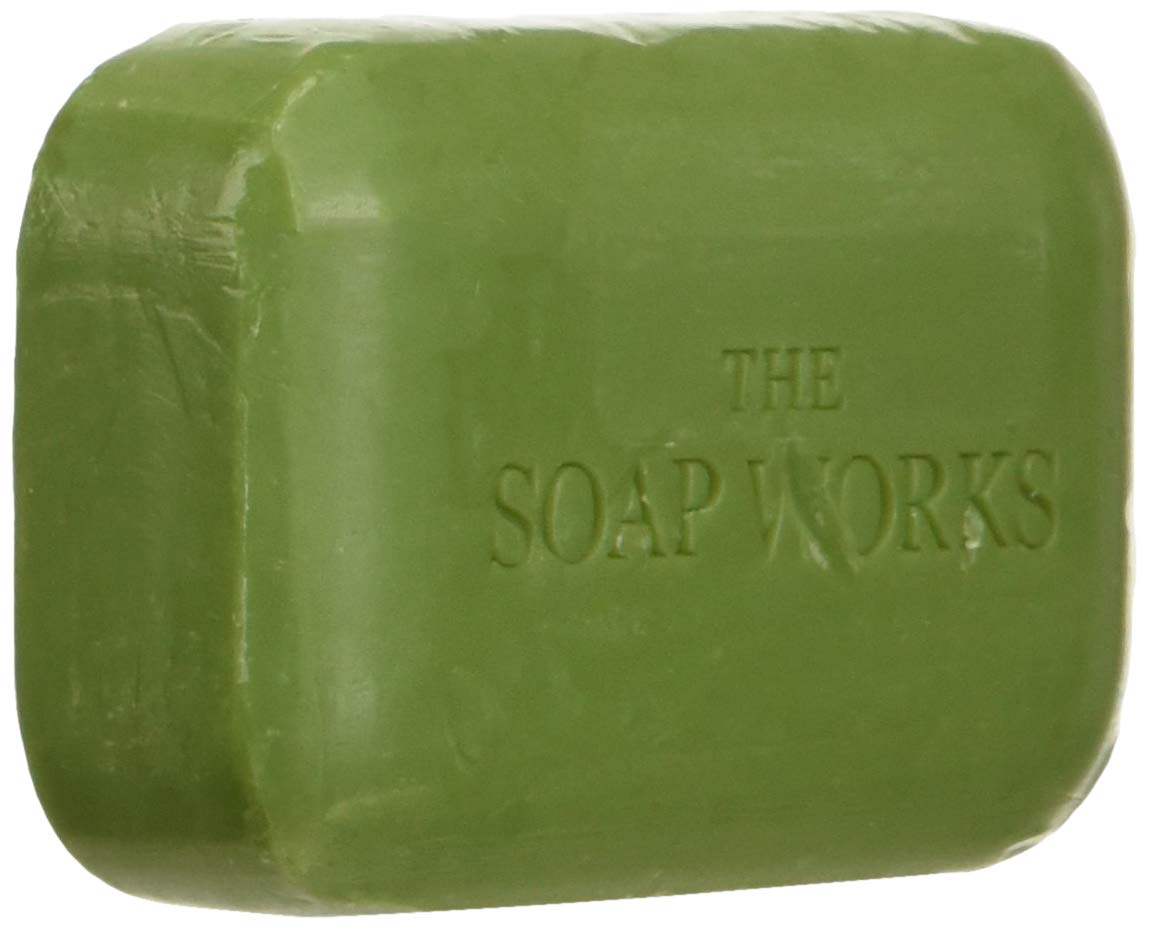 THE SOAP WORKS Olive Oil Soap - 110 GR (3.88 Ounce) - Gentle, Moisturizing Cleanser