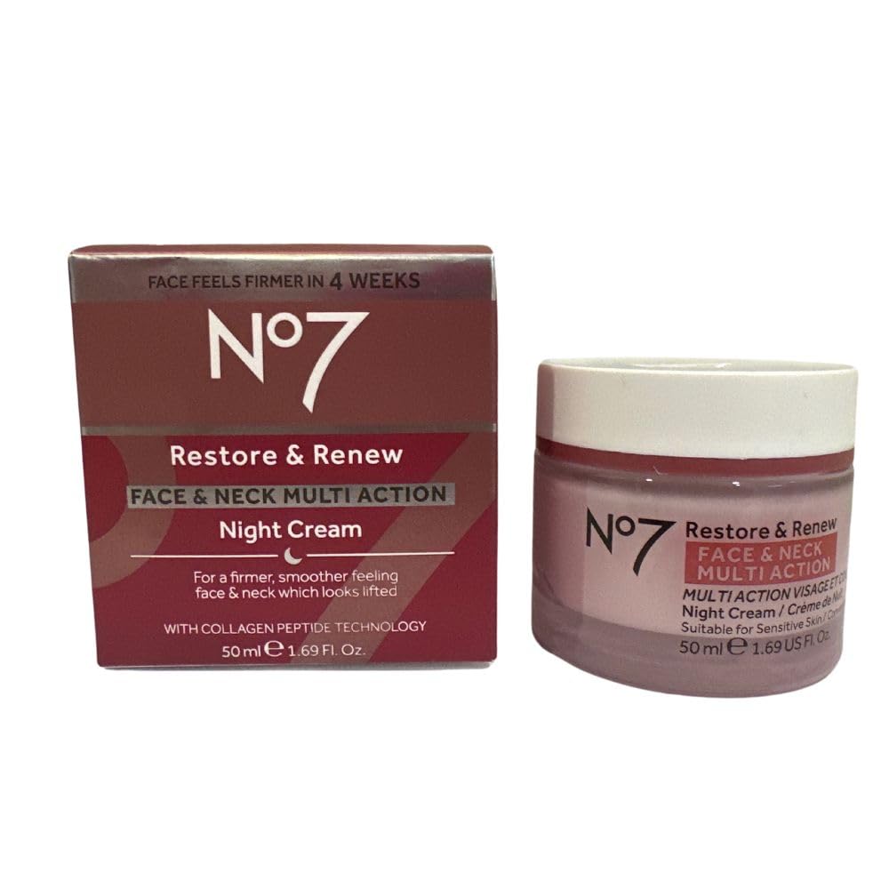 No7 Restore And Renew Night Cream - 1.6 Oz