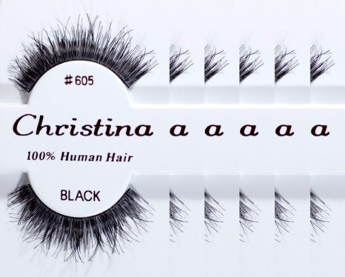 Christina 6 packs Eyelashes - #605