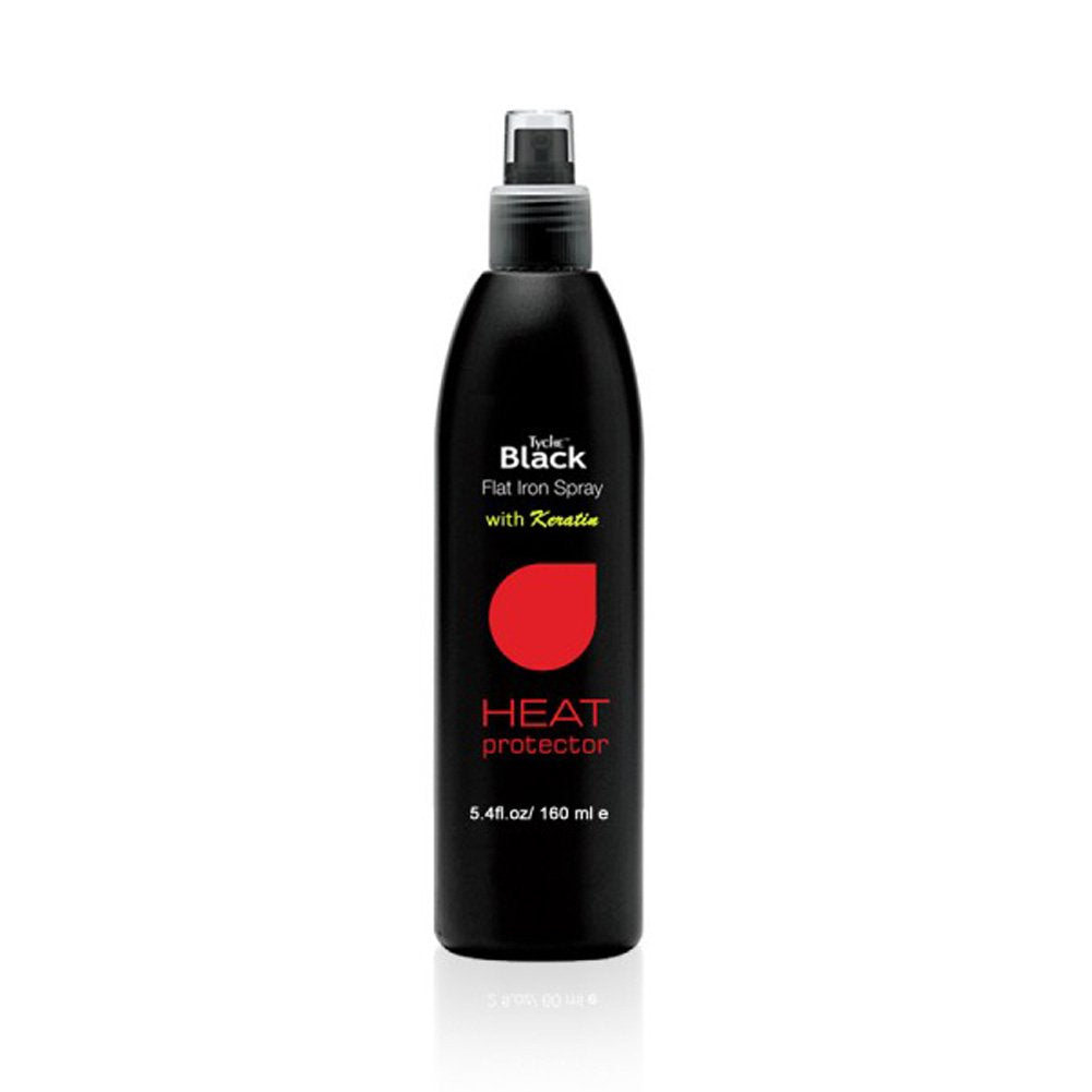 Nicka K Tyche Black Flat Iron Spray Heat Protector Hair Treatment 5.4 Fl Oz