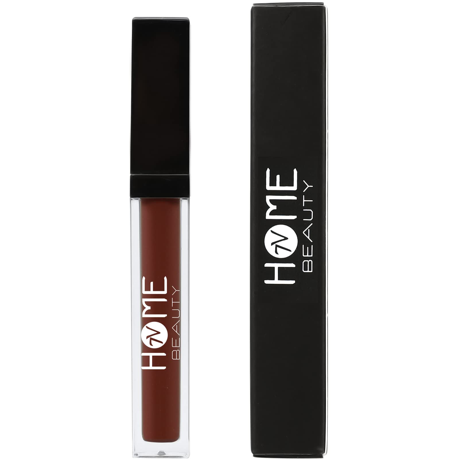 7V Home Beauty Brown Matte Liquid Lipstick, Long Lasting High Pigmented Non-Stick Waterproof Brown Lipstick (5Ml, #234)