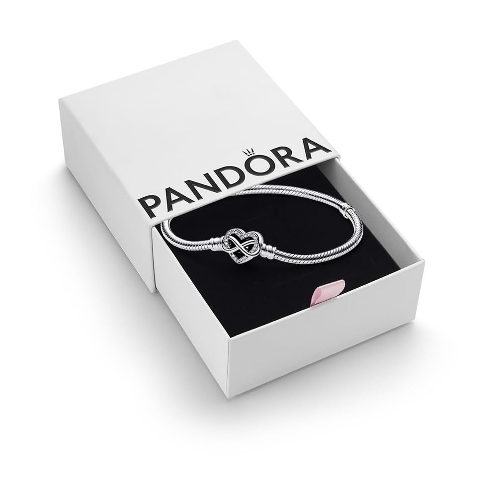 PANDORA Pulsera Moments 592645C01-18 coraz  n