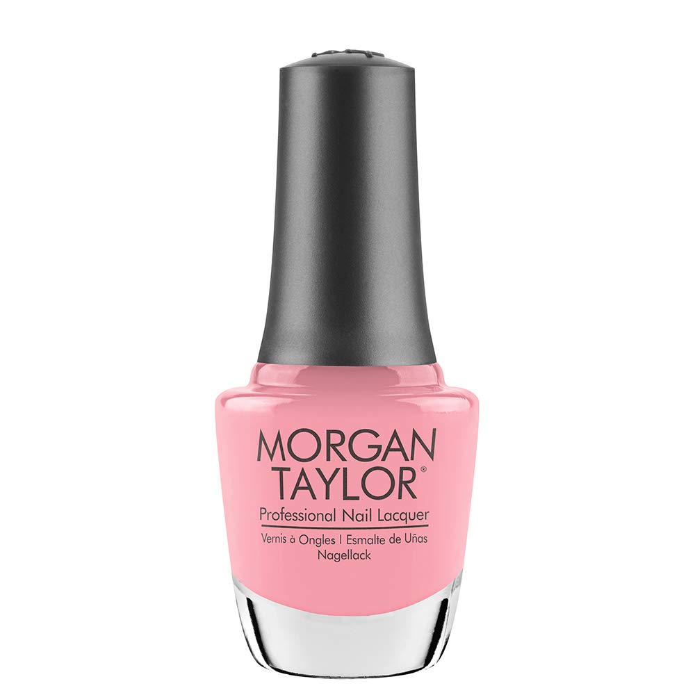 Morgan Taylor Nail Lacquer (Tutus & Tights) Pink Professional Lacquer, Vibrant, Chip-Resistant, Fast-Drying, Long-Lasting, High-