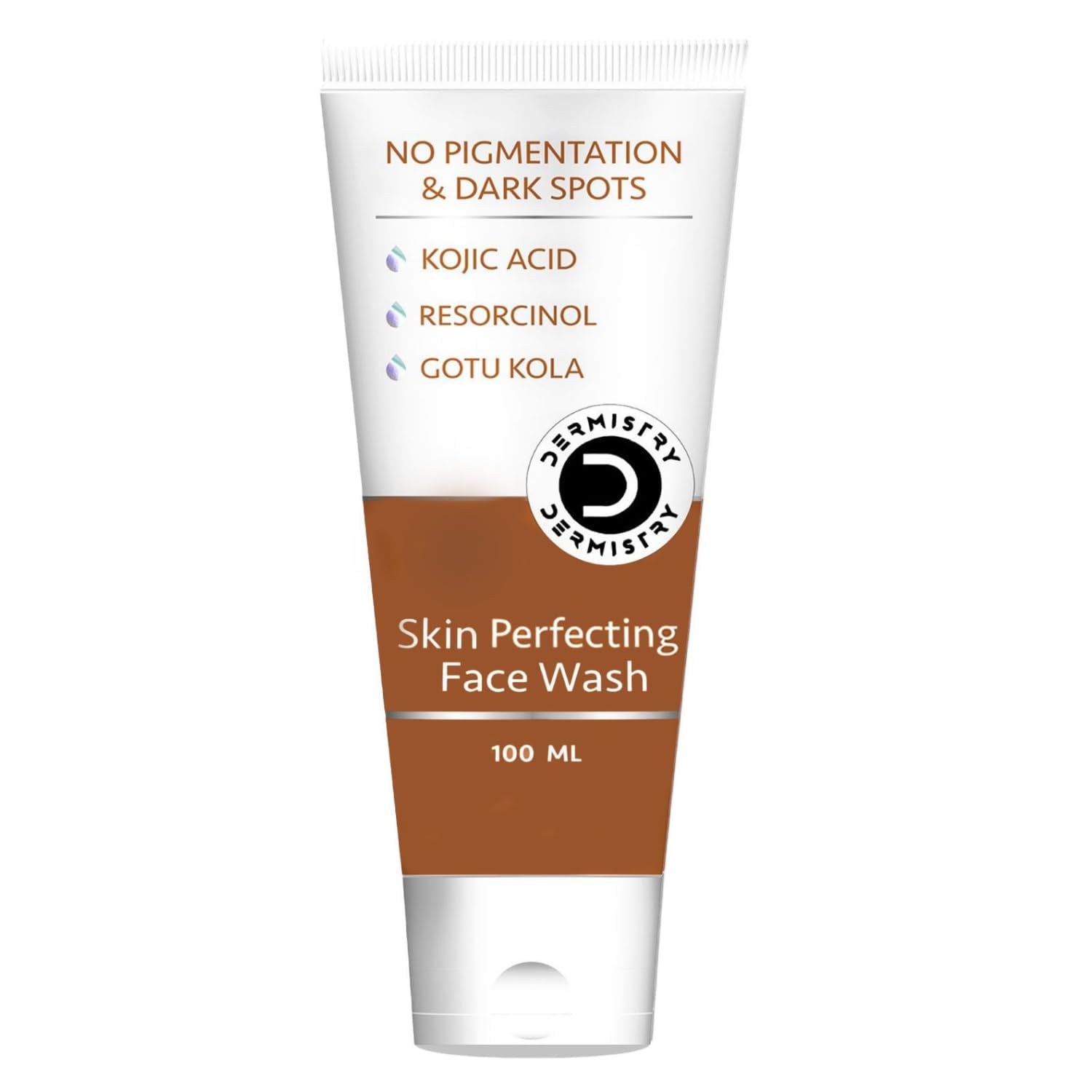 Dermistry 1% Kojic Acid Gotukola Face Wash For Instant Pigmentation D De Tan Dark Spots Uneven Skin Tone Removal For Lightening 