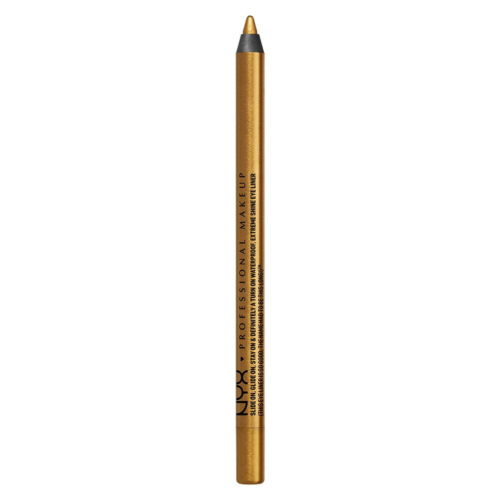 Nyx Professional Makeup Slide On Pencil, Waterproof Eyeliner Pencil - Glitzy Gold