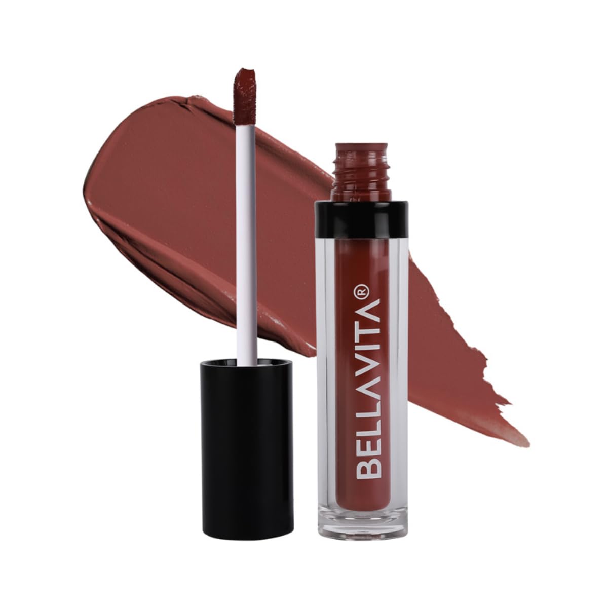 Bella Vita Organic Kiss-Proof Liquid Lipstick|3.8 Ml|18-Hr Stay|Transferproof Lipstick|Long Lasting|Ultra Matte Finish|Intense M