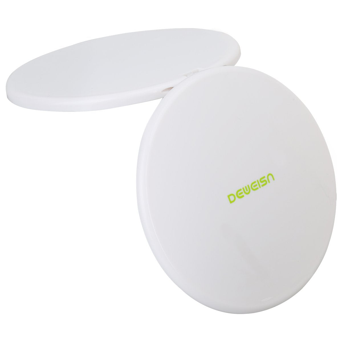 Deweisn Magnifying Compact Cosmetic Mirror Elegant Compact Pocket Makeup Mirror, Handheld Travel Makeup Mirror With Powerful 10X