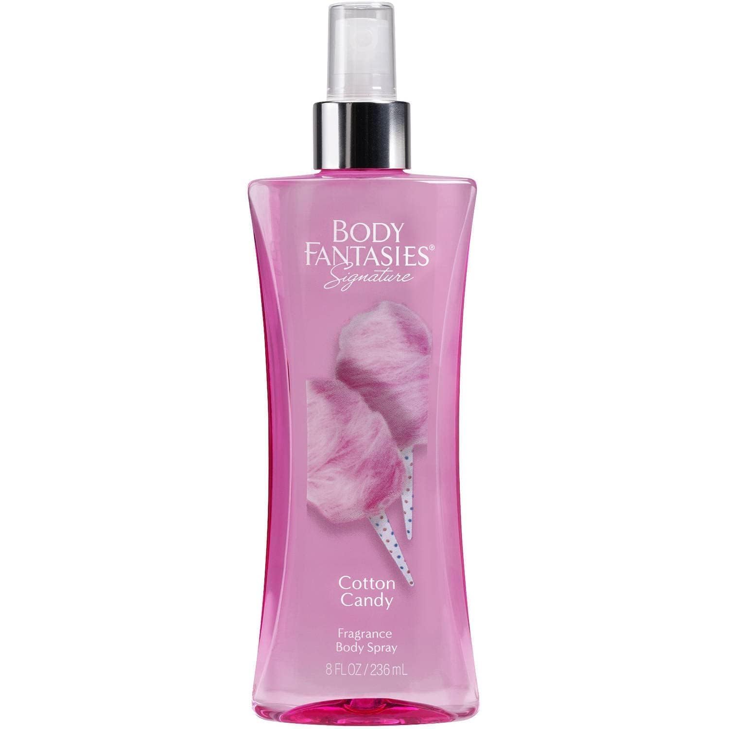 Body Fantasies Body Spray for Women, Cotton Candy Fantasy, 8 Fl Oz, Multi-Colored, Model 004310057346