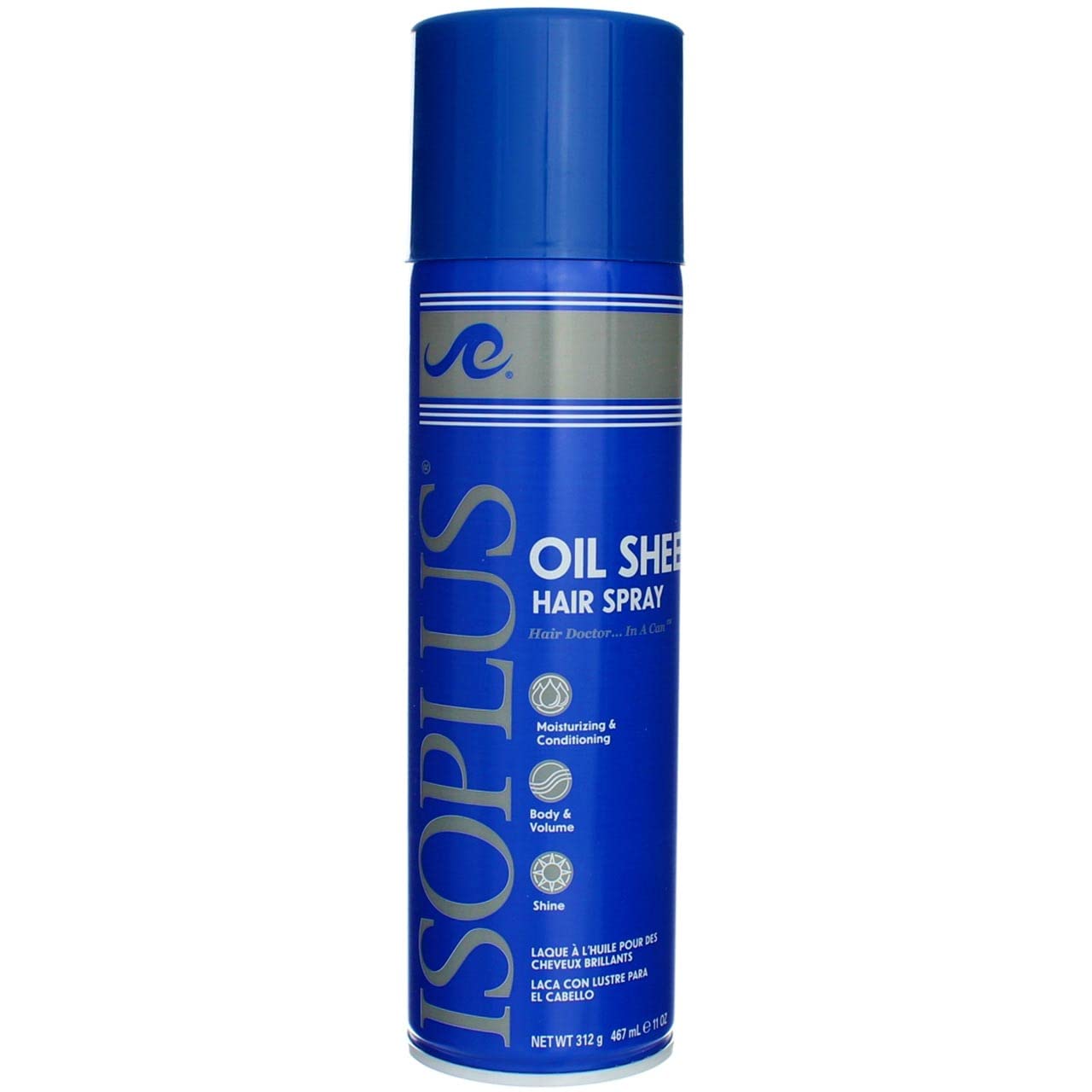 Isoplus Oil Sheen Hairspray 11Oz. Aero (6 Pack)