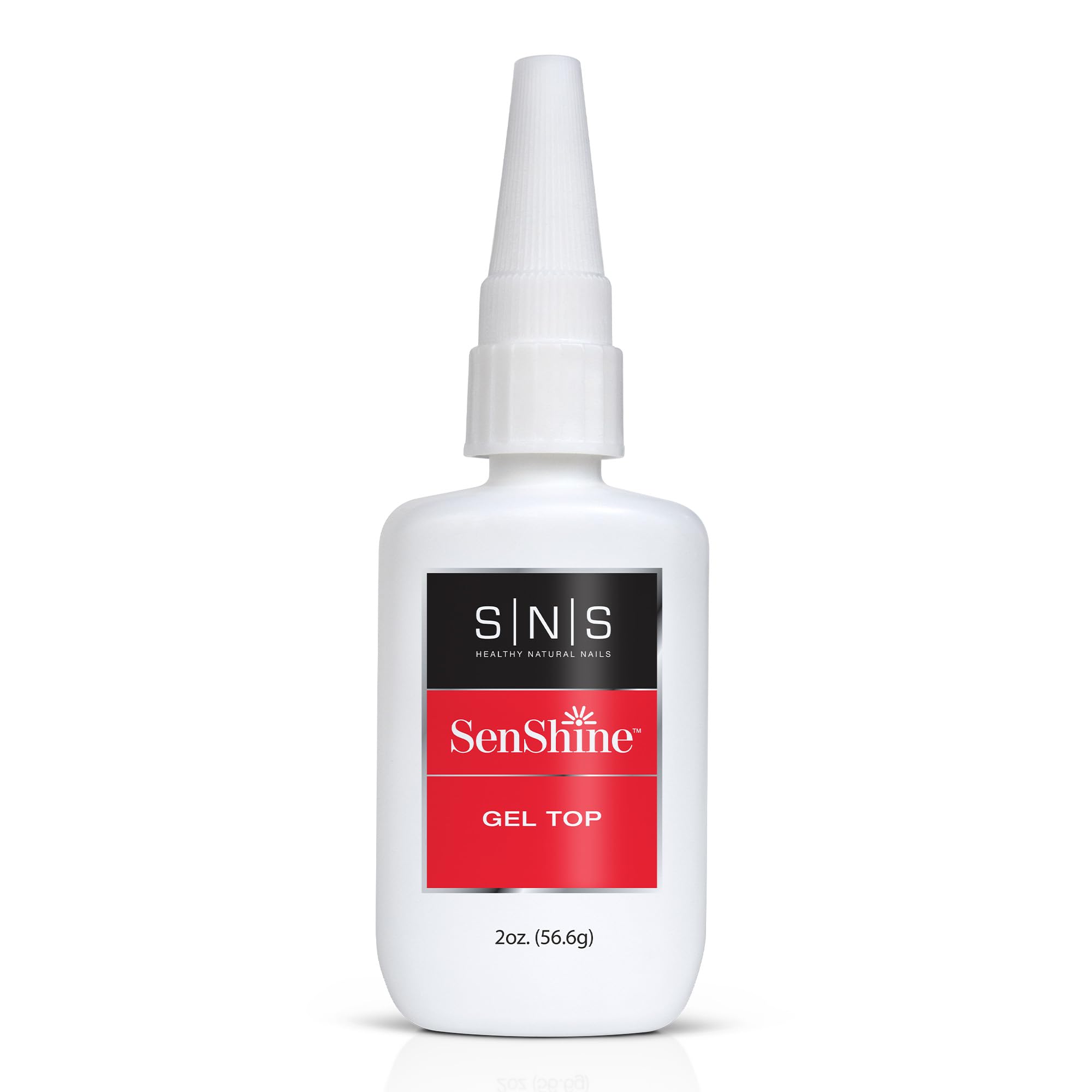 SNS Gel Top Coat Nail Polish for Nail Dip Powder, Gel Top Refill - Long-Lasting & Fast-Drying Nail Strengtheners Top Coat - Low-