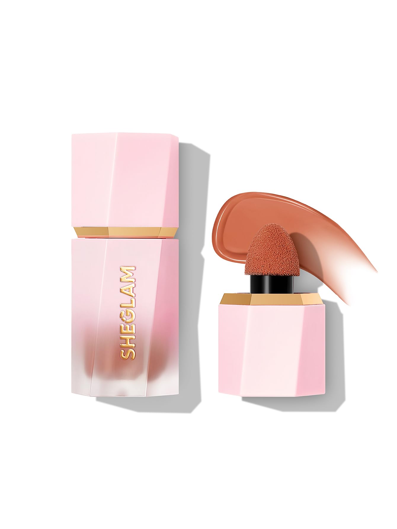SHEGLAM Color Bloom Liquid Blush Makeup for Cheeks Matte Finish - Birthday Suit