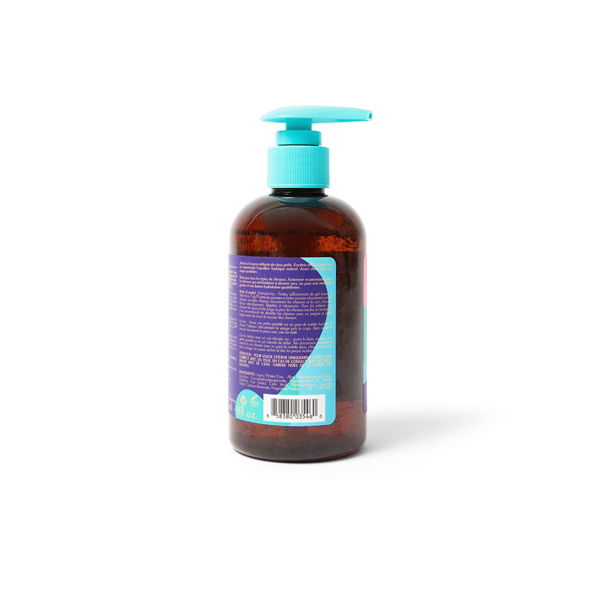 As I Am Born Curly Aloe Shampoo & Wash - 8 Ounce - Tear Free - Cruelty-Free & Vegan