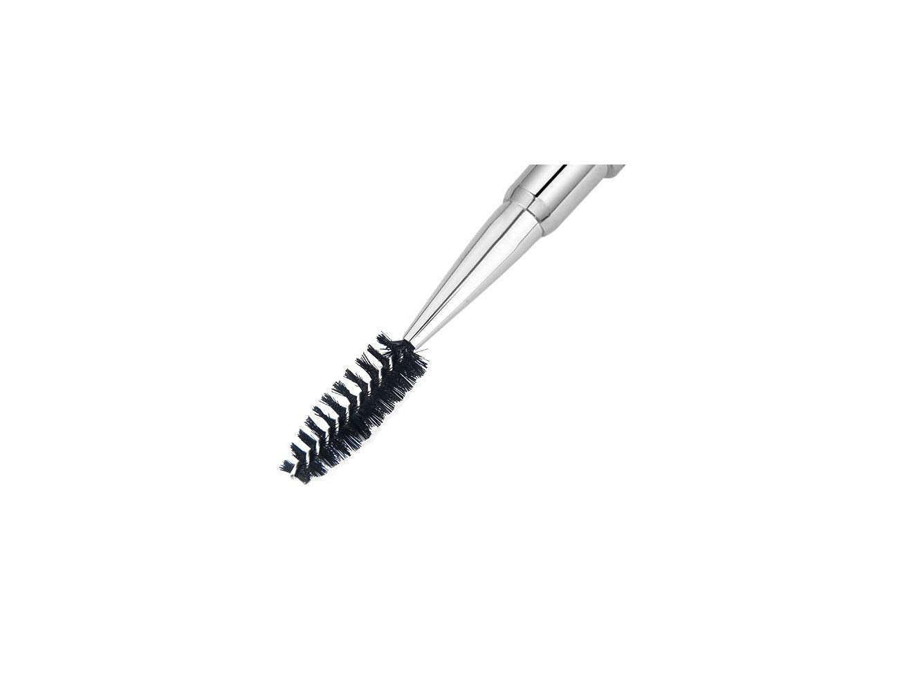 JOSALINAS 2PcS Mascara Brushes Eyebrow Eyelash Brushes Mascara Wands Applicators Eye Brushes Portable cosmetic Brushes with cap
