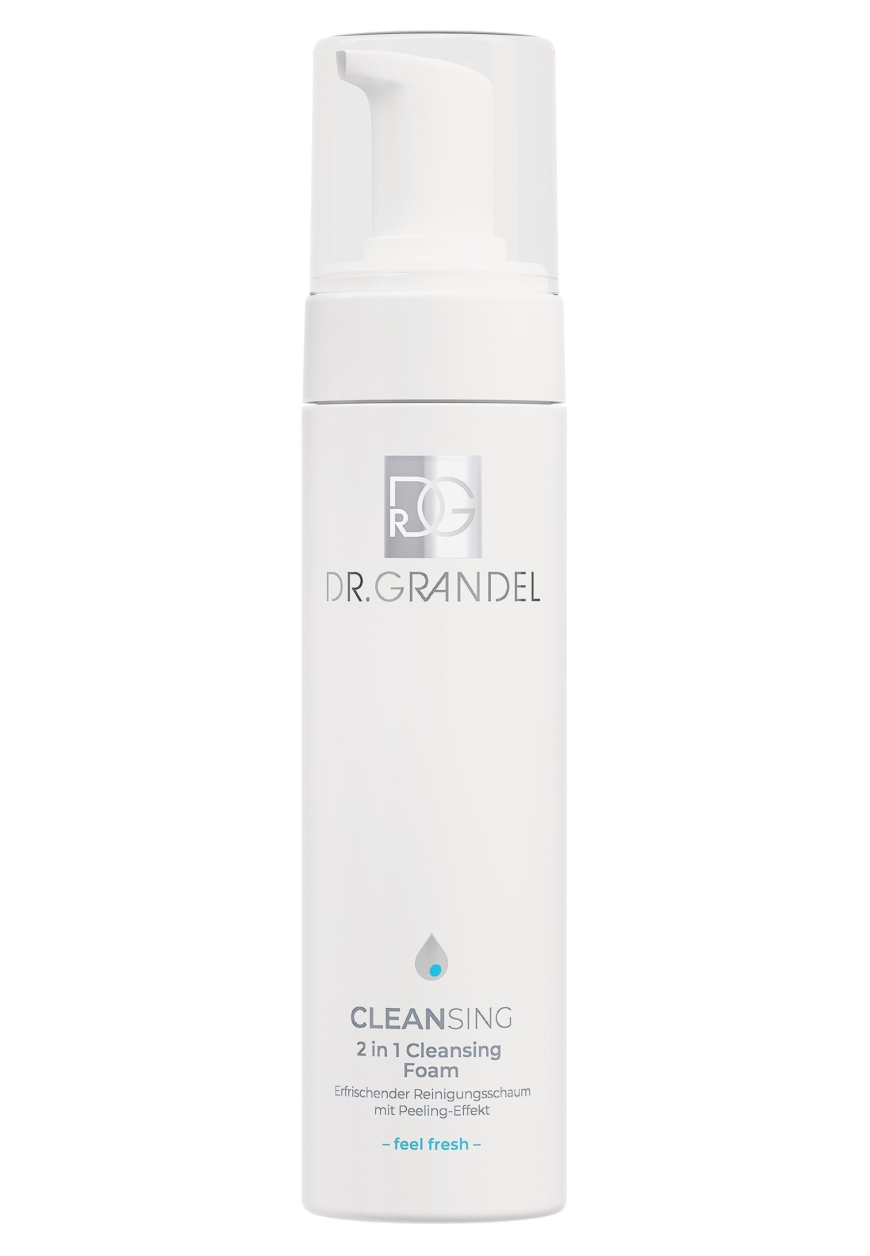 DR. GRANDEL 2 in 1 Cleansing Foam I Invigorating Facial Cleanser with Mild Fruit Acids I Deep Pore Refining & Brightening Wash f
