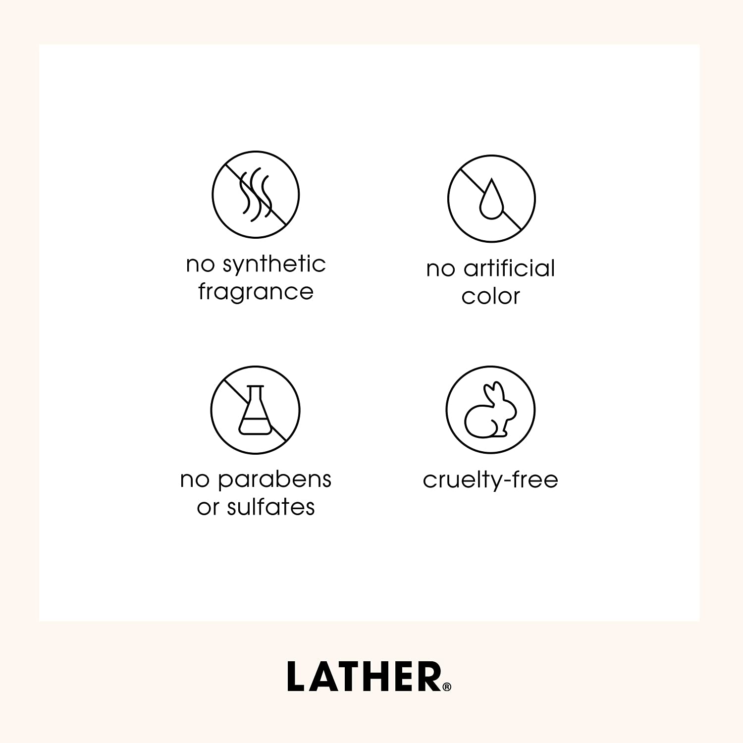 LATHER Bamboo Lemongrass Conditioner - Lightweight & Non-Greasy Crme Rinse Formula - Gentle Daily Hair Detangler Conditioner for