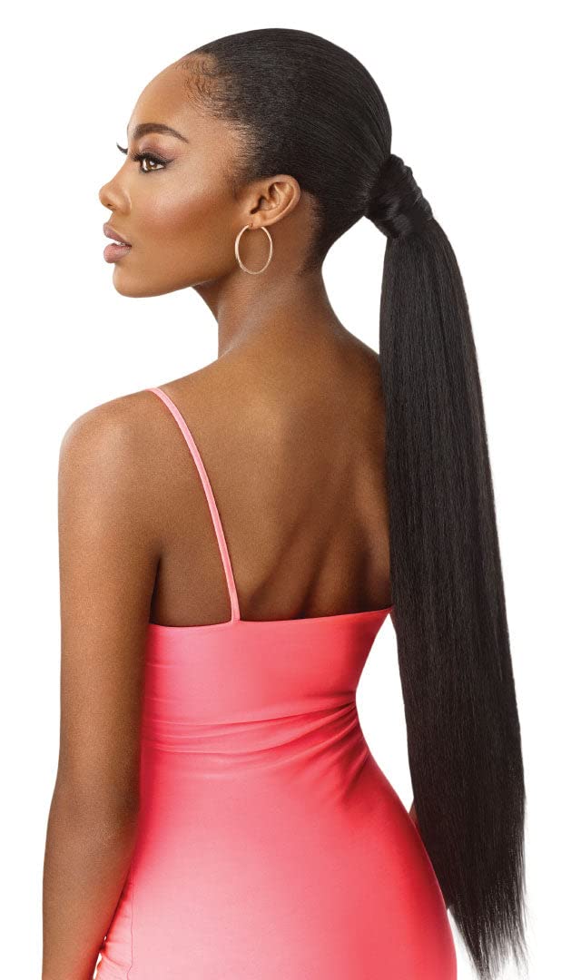 Outre Wrap Ponytail Pretty Quick Kinky Straight 24'' (3DRCPGD)