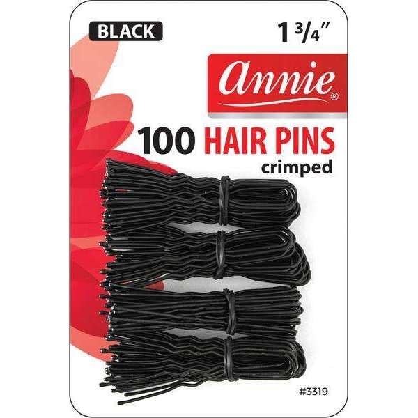 Annie 100 Hair Pins 1.75 Black 3319