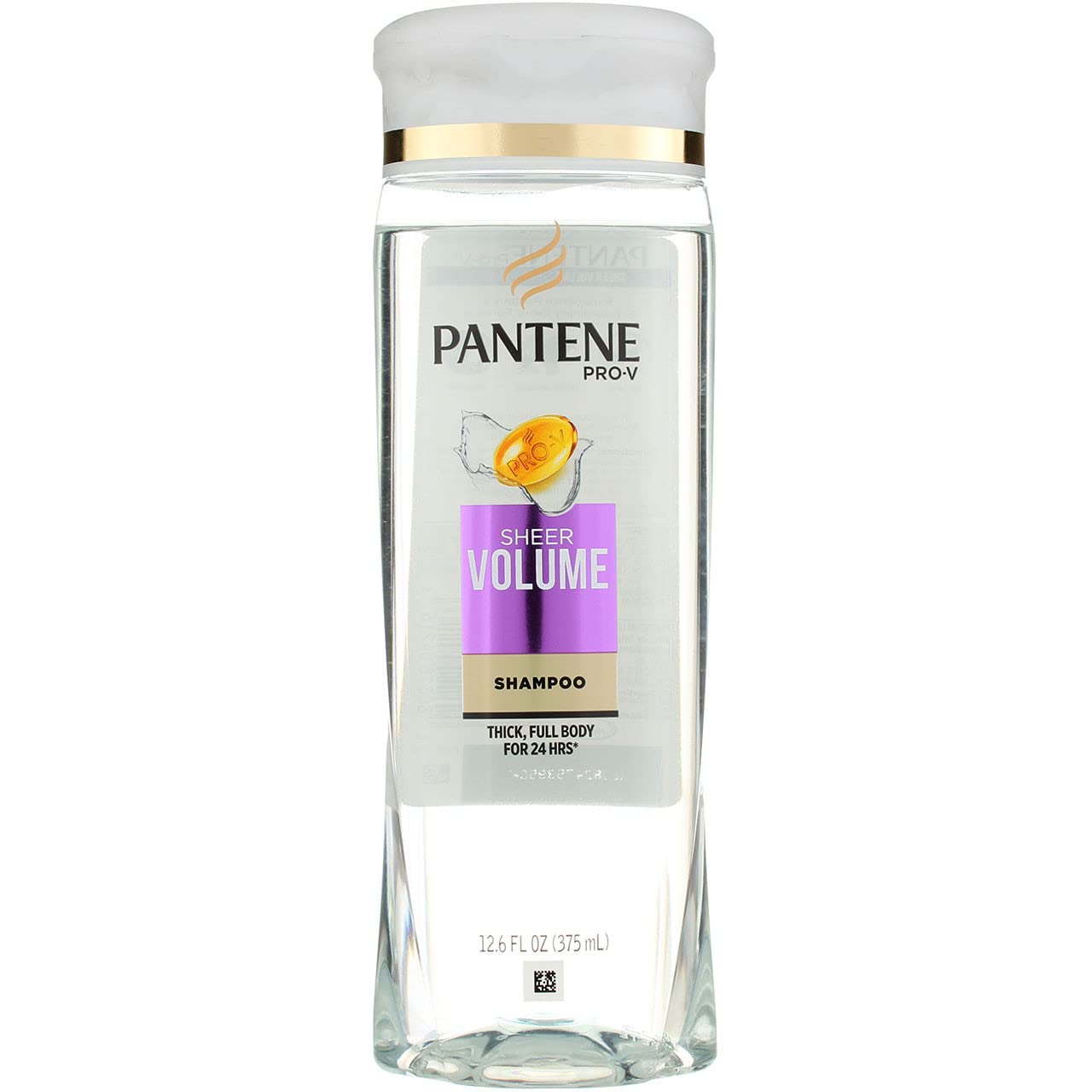 Pantene Pro-V Sheer Volume Free Flowing Fullness Shampoo 12.60 oz (Pack of 4)