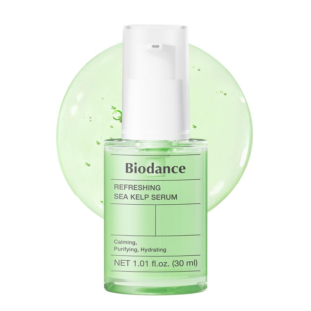 BIODANCE Refreshing Sea Kelp Serum, Oil & Sebum Control, Calming Serum for Oily & Combination Skin, Korean Skincare | 1.01 fl.oz