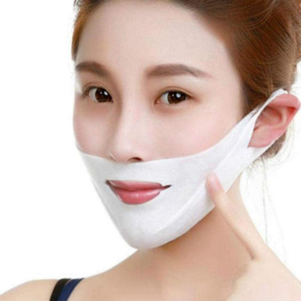 Getmecraft Double Chin Reducer V Line Lifting Mask Face Slimming Strap Chin Neck V Shaped Lift Tape Chin Up Patch V Up Contour T