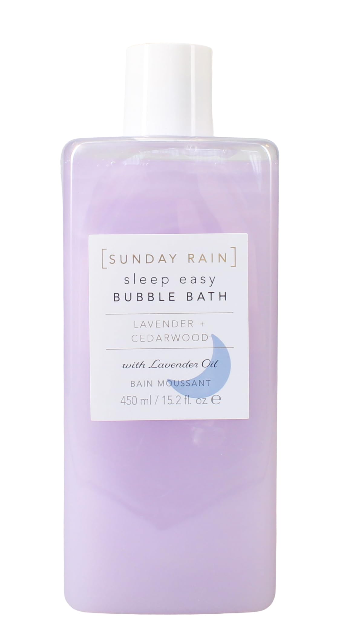 Sleep Easy Bubble Bath - Lavender and Cedarwood by Sunday Rain for Unisex - 15.2 oz Bubble Bath