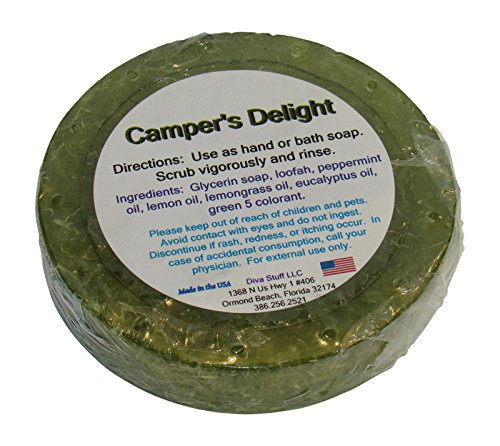 Diva Stuff A Camper's Delight Exfoliating Travel Size Soap Bar