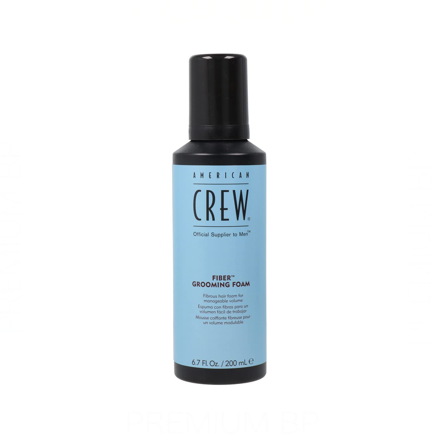 Men's Hair Fiber Grooming Foam by American Crew, Like Hair Gel, 6.7 Fl Oz