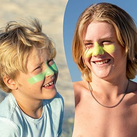 Sun Zapper Zinc Oxide Sunscreen - Skin Tone, Green & Gold - Spf 50+ Very High Sun Protection Waterproof Sunblock For Face & Body