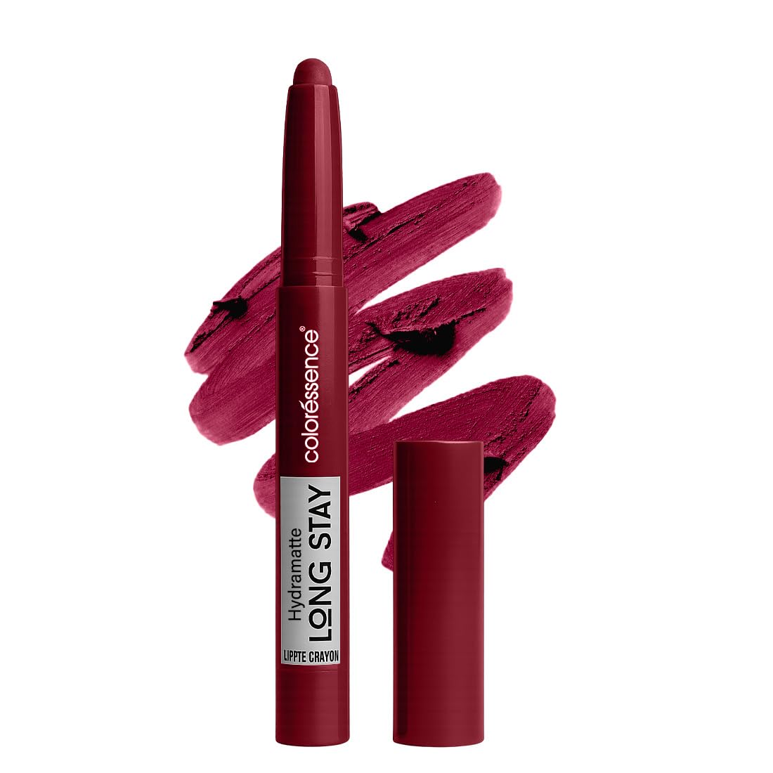 Coloressence Hydra Matte Lip Crayon Lipstick, Moment, 1Gm | Long Lasting | Matte Finish | Hydrating Formula | Smudgeproof | Swea