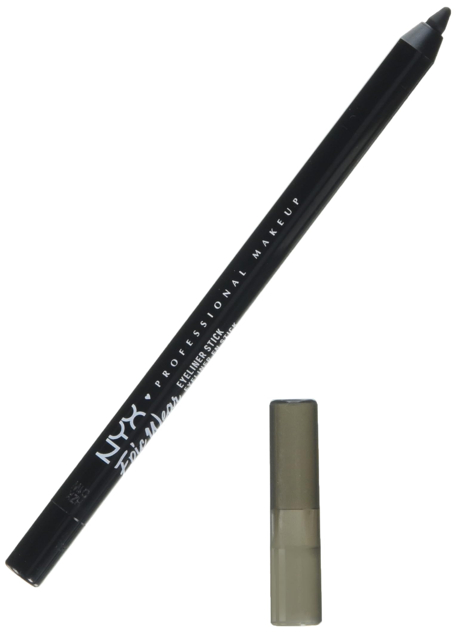 NYX PROFESSIONAL MAKEUP Epic Wear Liner Stick - Long-Lasting Eyeliner Pencil, 1 Count, Pitch Black, Model 800897207502