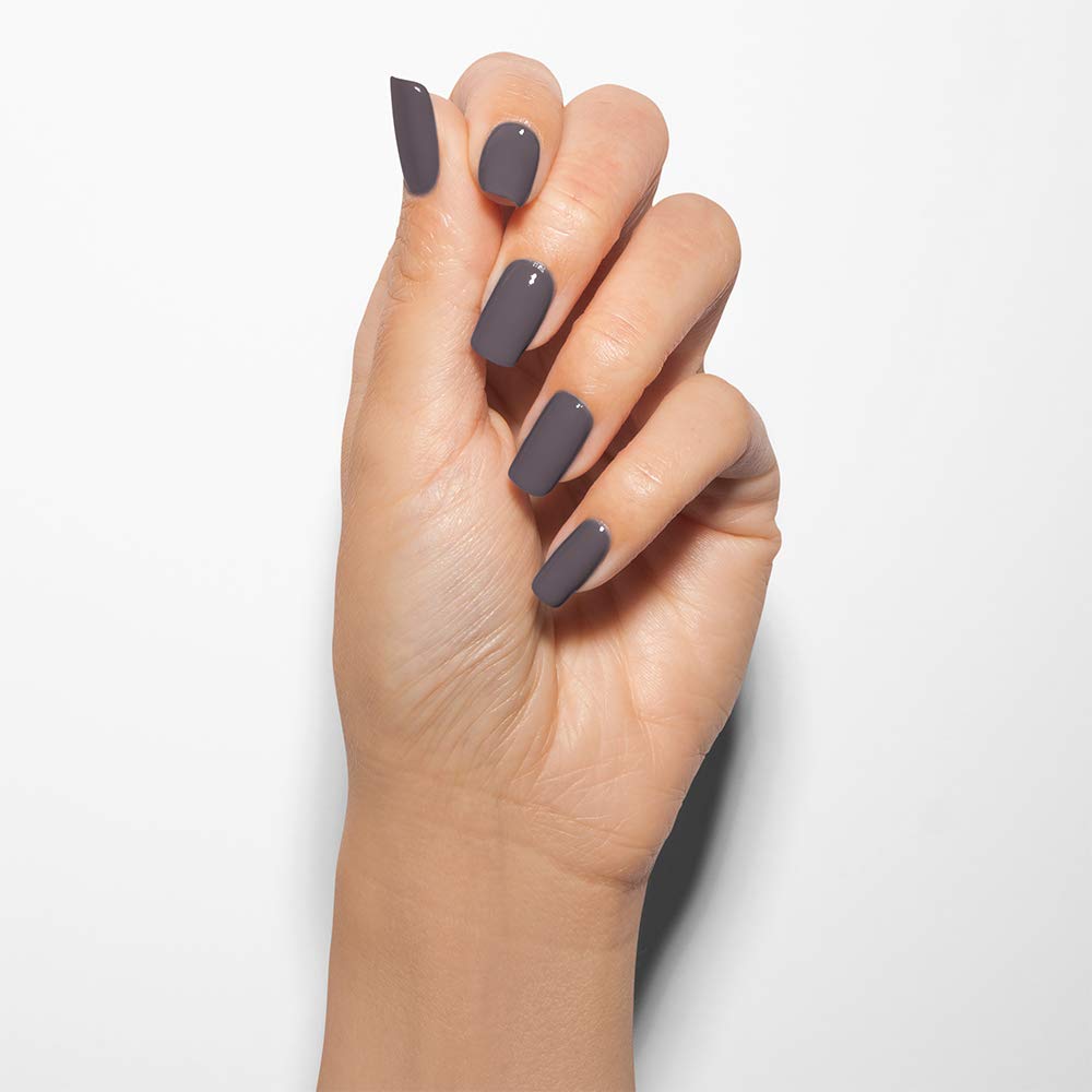 Morgan Taylor Nail Lacquer (Sweater Weather) Gray Nail Polish, Finger Nail Polish, Long Lasting Nail Polish, Gray Nail Lacquer,