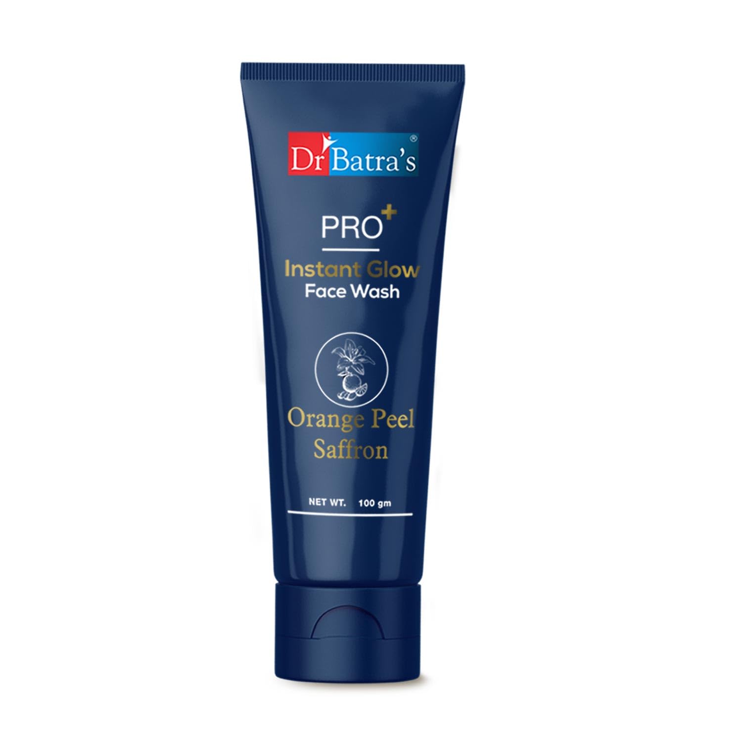Dr BatraS Pro+ Instant Glow Face Wash. Rejuvenates Skin |Protects Against Impurities,Enhances Natural Glow | SulphateFree, Sil