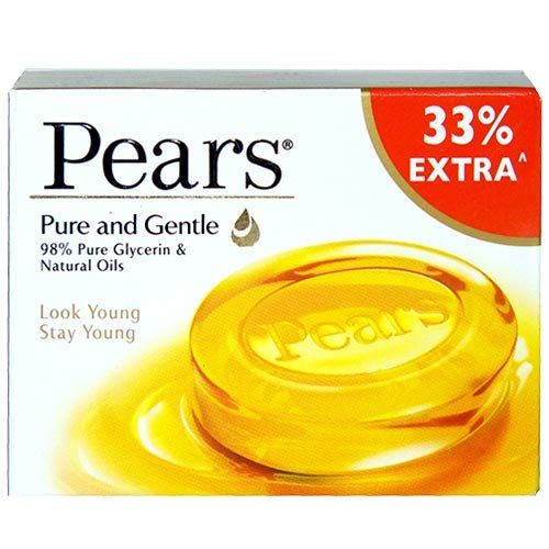 Pears Pure And Gentle Bathing Bar, 100G - Pack Of 3