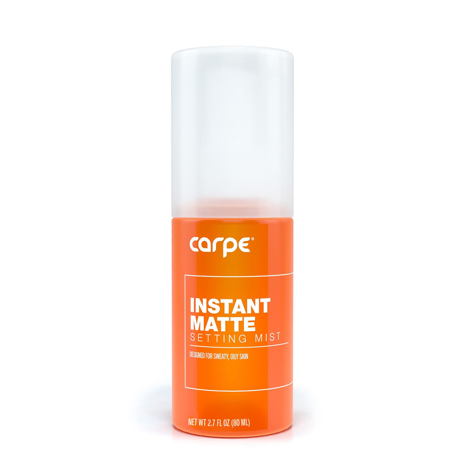 Carpe Matte Setting Spray Mist ~ New~ Instant Matte Setting Spray For Sweat & Oil Control - Ideal Setting Spray For Oily Skin -