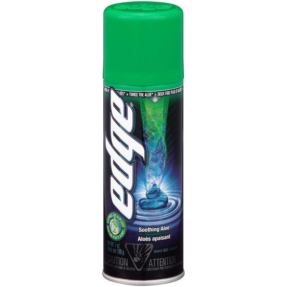Edge Shave Gel Soothing Aloe 7 oz (Pack of 3)