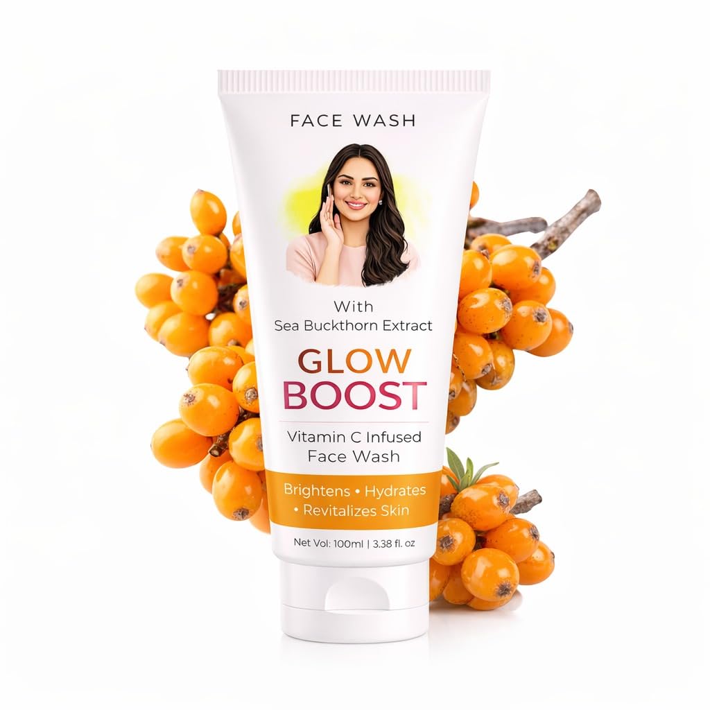 Markkumi Skincare  Vitamin C Face Wash | Niacinamide & Hyaluronic Acid | Brightening & Deep Cleansing | For Glowing, Fresh Skin