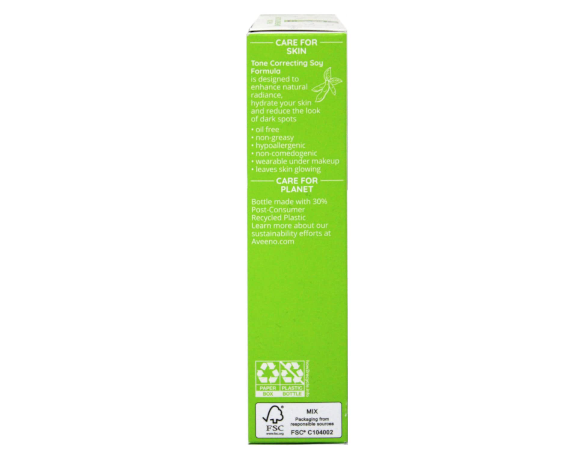 2 Pack - Aveeno Positively Radiant Daily Face Moisturizer SPF 30, 2.3 Fl. Oz.