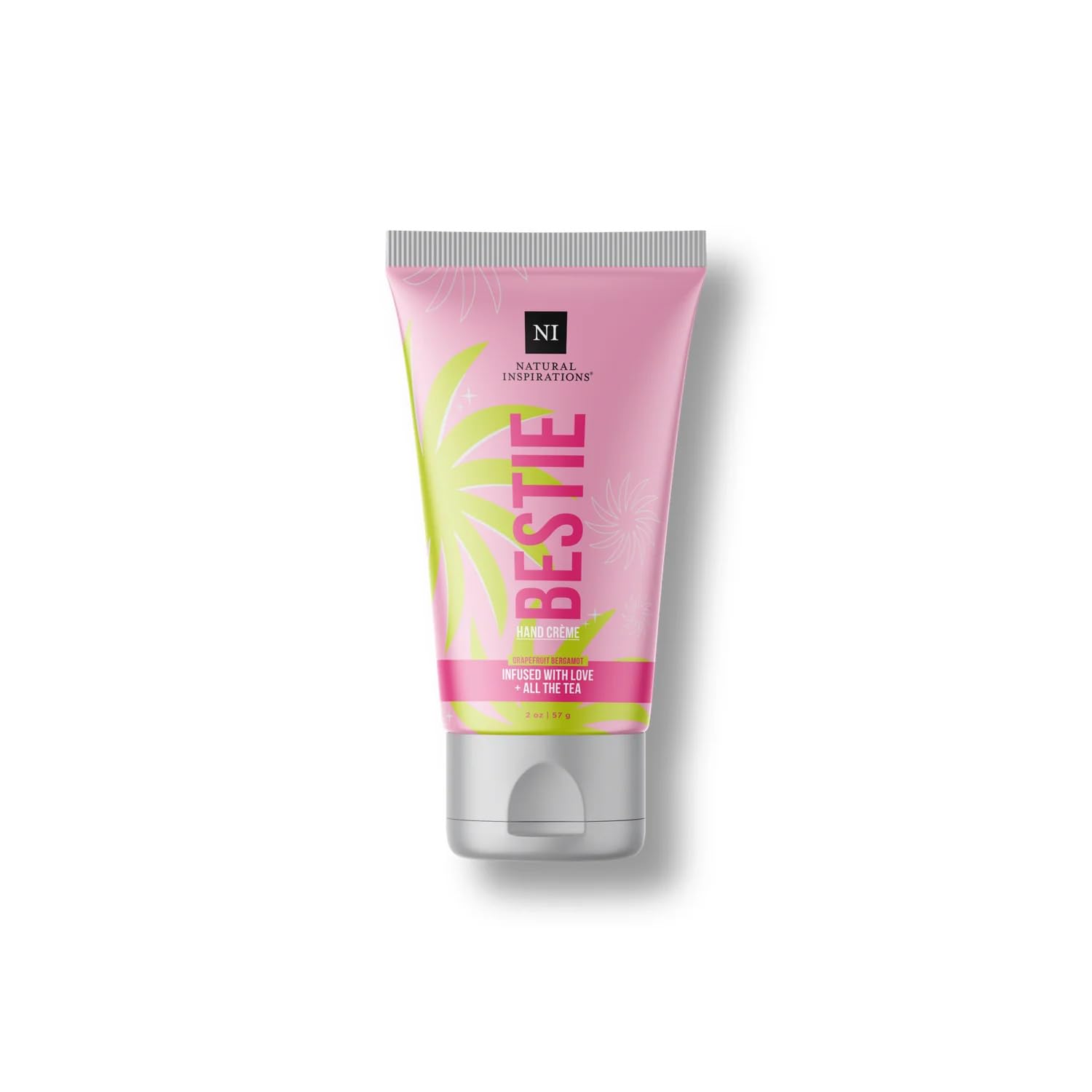 Natural Inspirations Sassy Hand Crme  Bestie  Grapefruit Bergamot UltraHydrating, PlantBased 2 oz