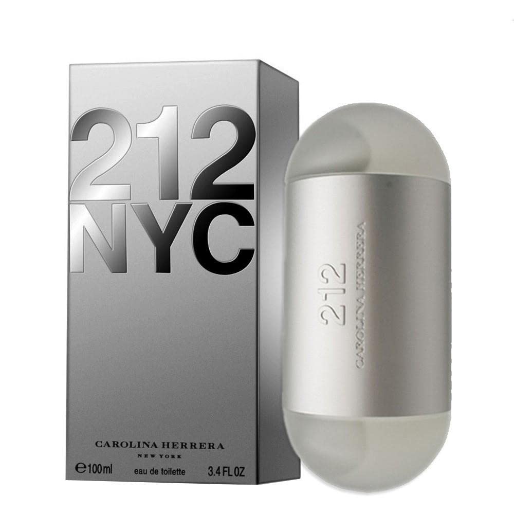Carolina Herrera 212 Eau De Toilette Spray For Women, 3.4 Fluid Ounce