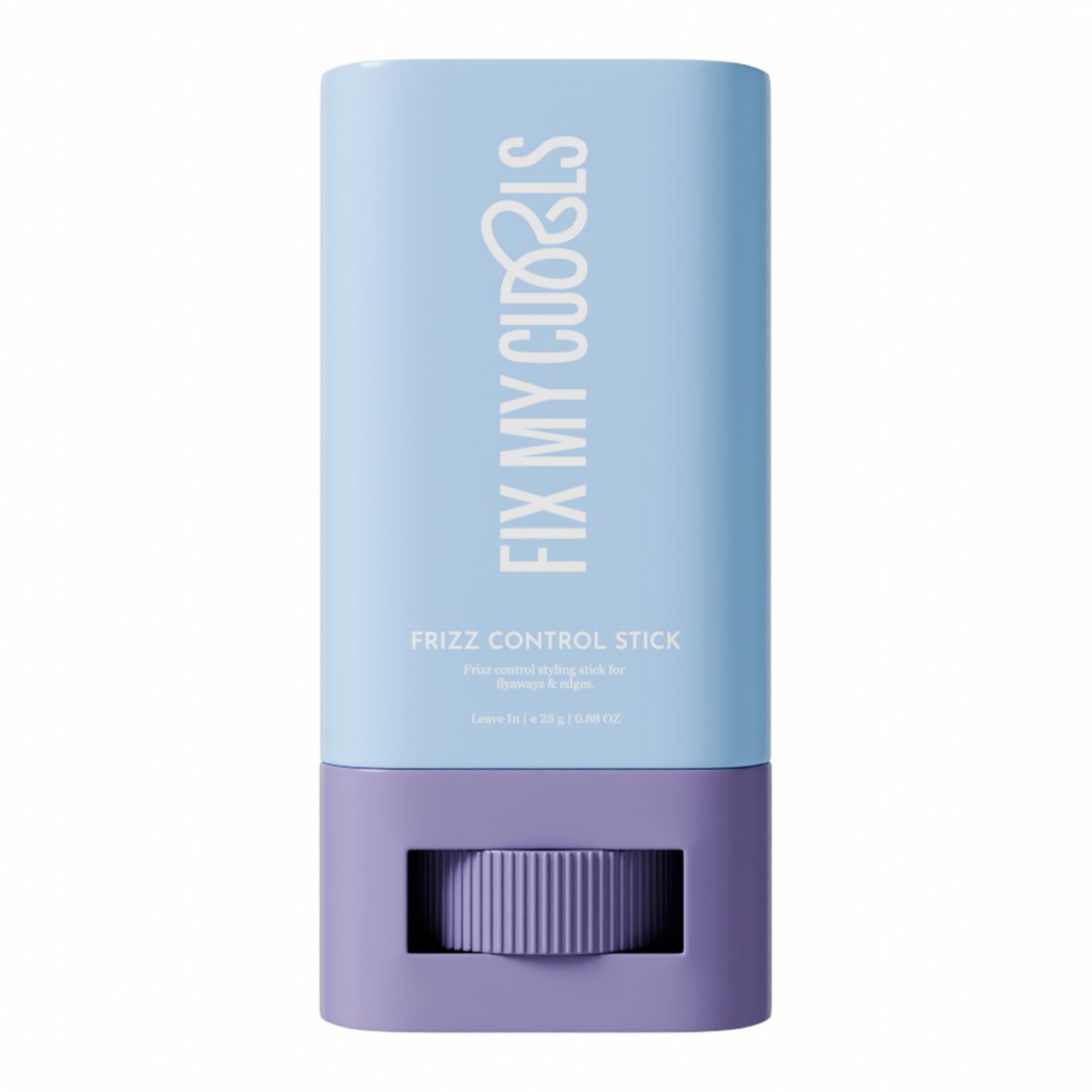 Fix My Curls Frizz Control Stick With Macadamia Oil - Wax-Free Styling Stick For Flyaways & Dry Hair, Non-Sticky, Soft Finish, Q