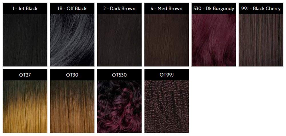 LOOSE DEEP SWOOP SIDE BANG (2 Dark Brown) - Freetress Equal Synthetic Drawstring Bang & Ponytail