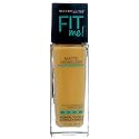 Maybelline New York Fit Me Matte Plus Pore Less Foundation Makeup, Pure Beige, 1 Fluid Ounce
